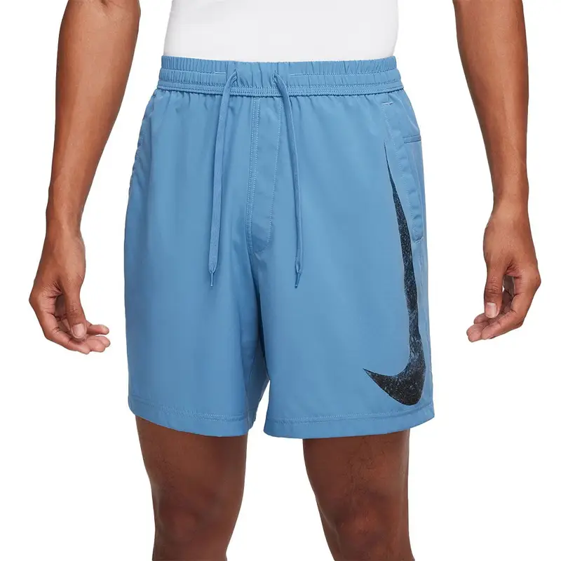Shorts Sportivi Big Swoosh Azzurro Uomo XL
