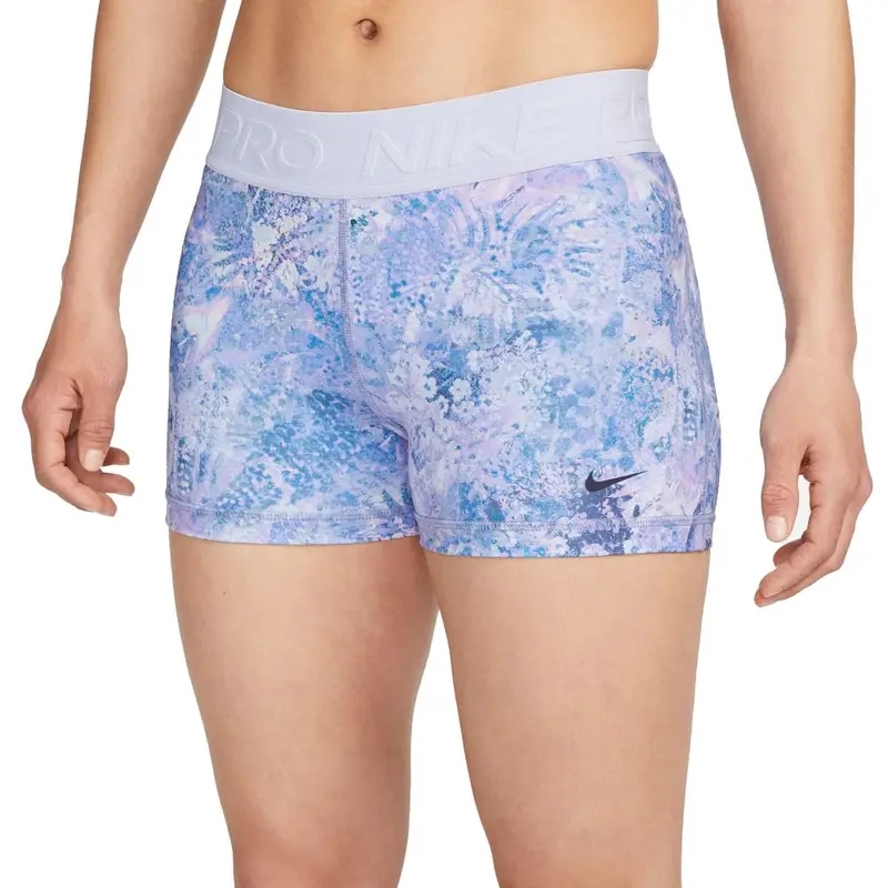 Shorts Sportivi Fantasia Azzurro Donna L