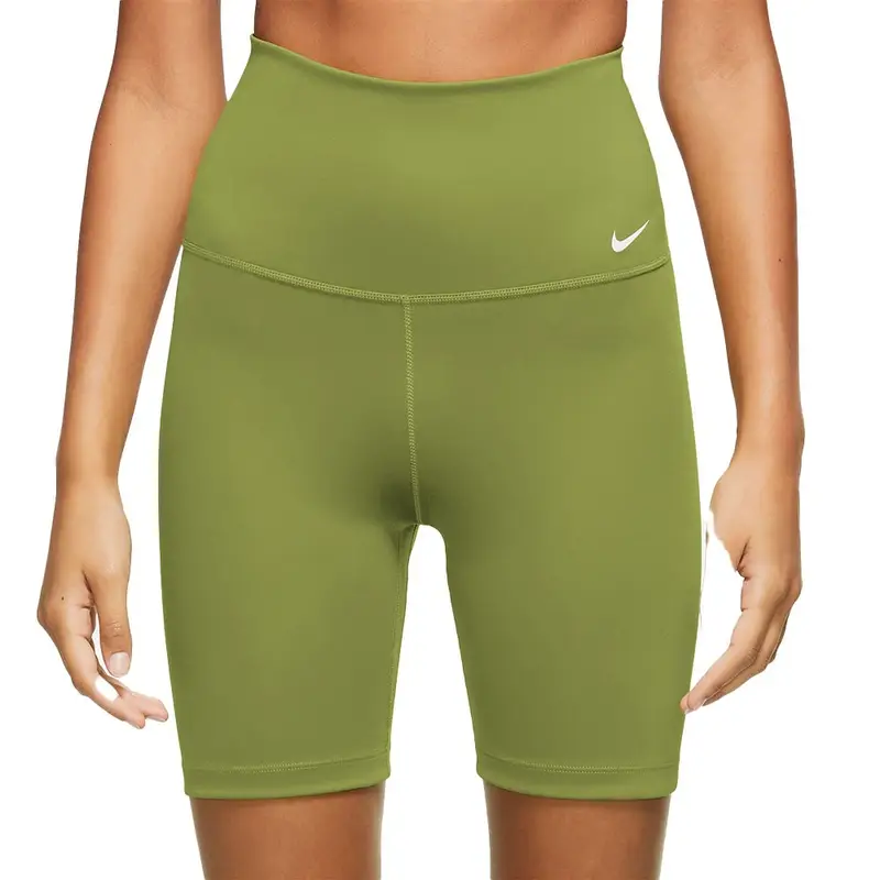 Shorts Sportivi Train 7 Vita Alta Verde Donna L