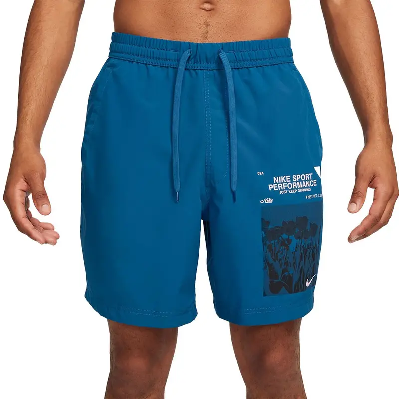 Shorts Sportivi Train Blu Uomo M