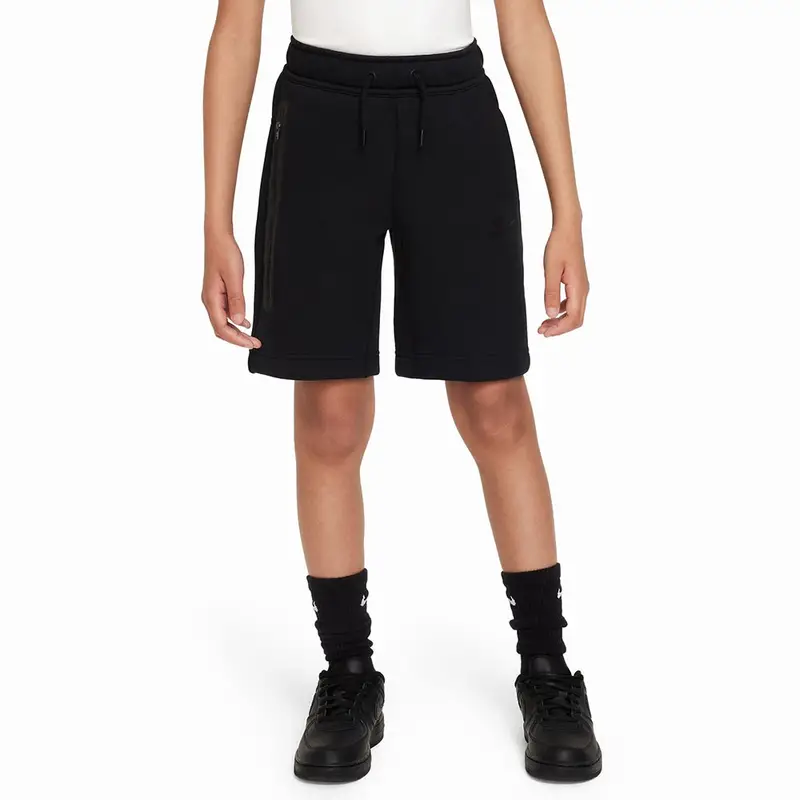 Shorts Tech Fleece Nero Bambino XL