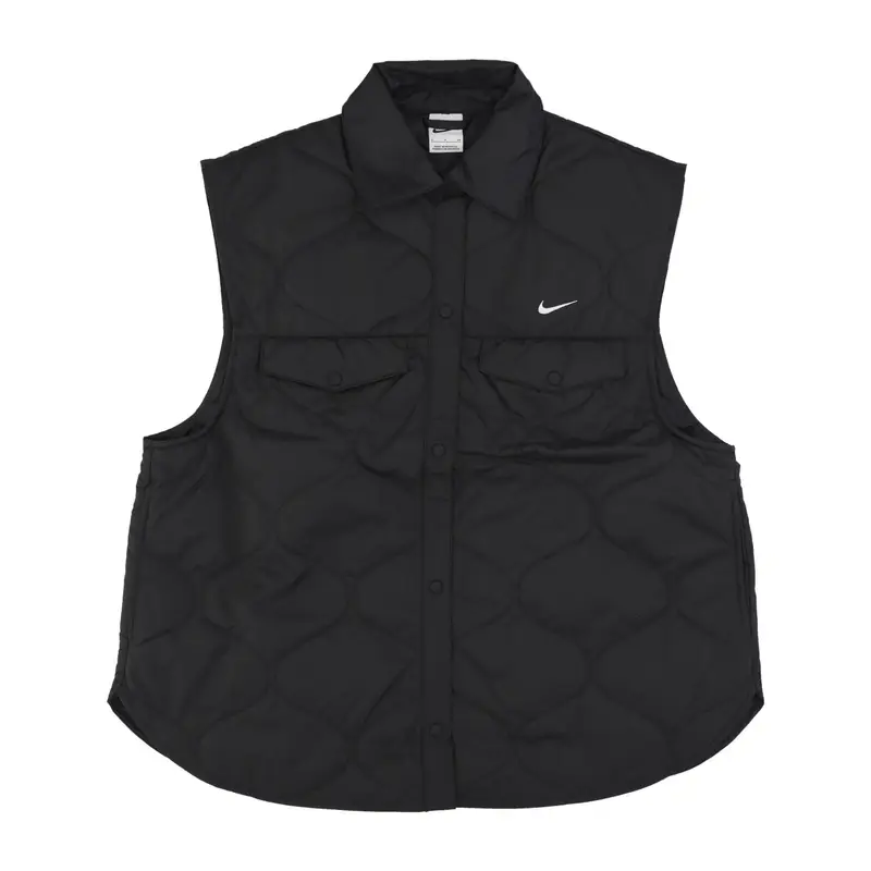 Smanicato Donna W Sportswear Essentials Vest Black/white