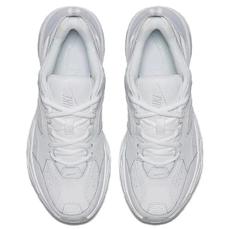 Sneaker Chunky da Donna Nike M2K Tekno Bianco Platino Puro AO3108-100 36 miniatura 3