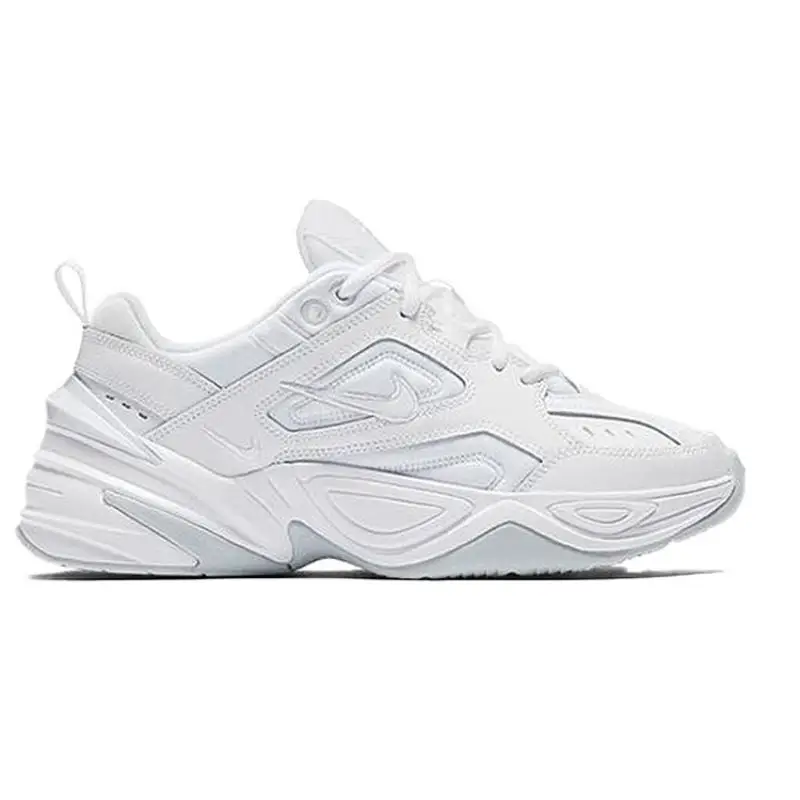 Sneaker Chunky da Donna Nike M2K Tekno Bianco Platino Puro AO3108-100 36 miniatura 4