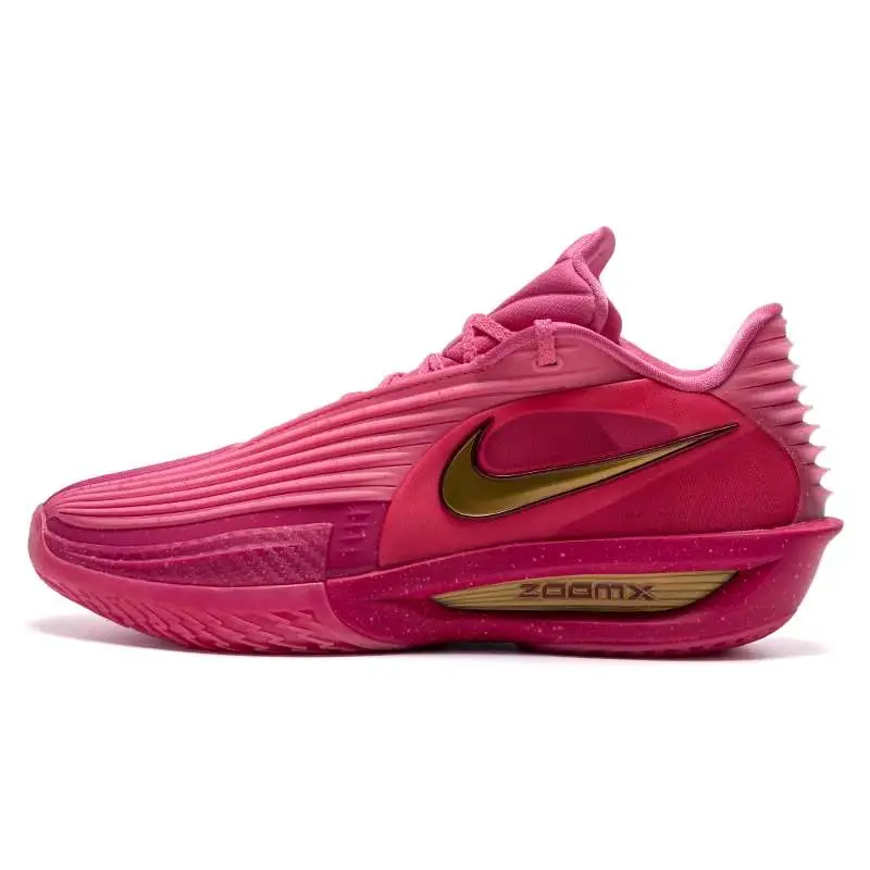 Sneaker da uomo Nike Air Zoom GT Cut 3 Turbo EP Rob Dillingham Rosa Fireberry Oro Metallizzato IM9441-600 39