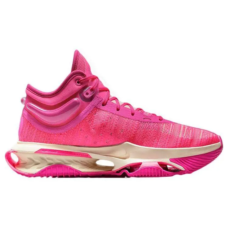 Sneaker da uomo Nike Air Zoom GT Jump 2 EP Rosa Iper Fucsia-Guava-Ghiaccio Rosso Palestra DJ9432-601 40 miniatura 4