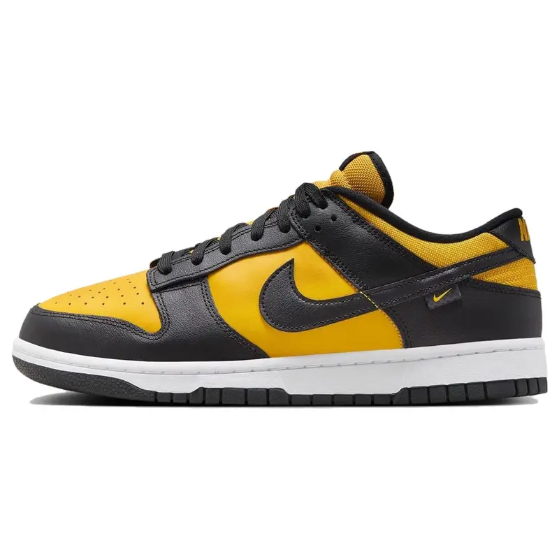 Sneaker da uomo Nike Dunk Low Reverse Goldenrod Giallo Nero Oro Università FZ4618-001 42 5
