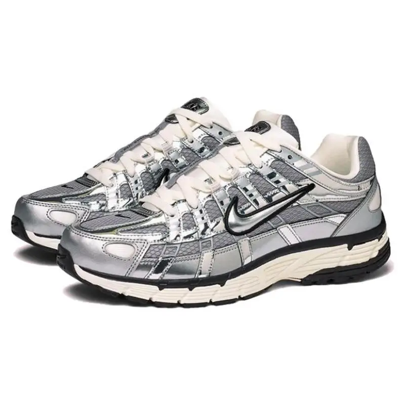 Sneaker Nike P-6000 Argento Metallizzato CN0149-001 47 5 miniatura 2