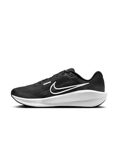 Nike, Sneaker Uomo, Black White Dk Smoke Grey, 40.5 EU
