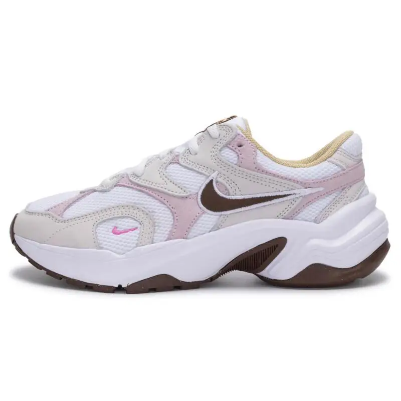 Sneakers Casual da Donna Nike AL8 Bianco Rosa Marrone HM3691-130 42