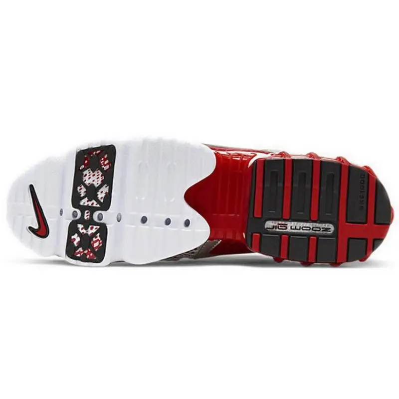 Sneakers casual Nike Air Zoom Spiridon Cage 2 Rosso Pista CJ1288-600 43 miniatura 3