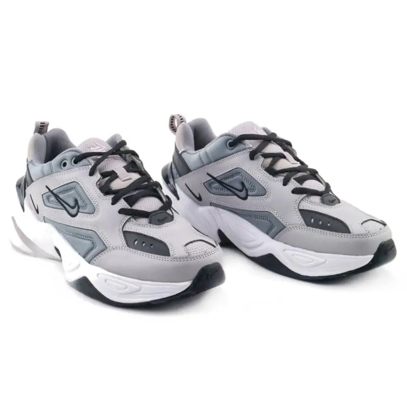 Sneakers Chunky Nike M2K Tekno Grigio Atmosfera Nero AV4789-007 42 5 miniatura 3