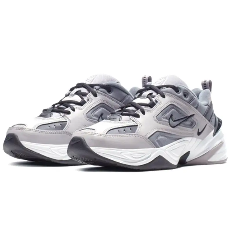 Sneakers Chunky Nike M2K Tekno Grigio Atmosfera Nero AV4789-007 44 miniatura 4
