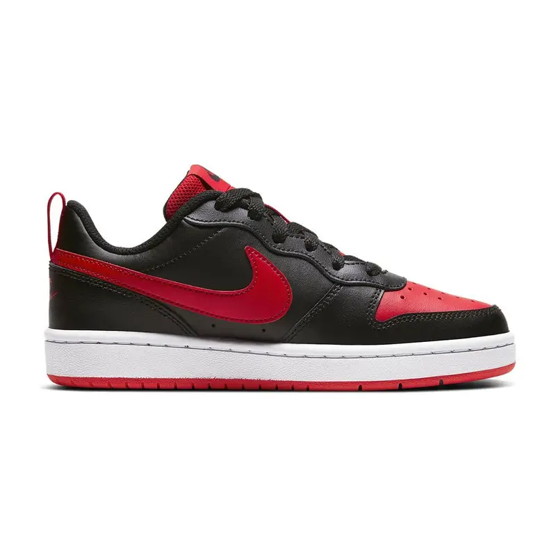 Sneakers Court Borough Low 2 Gs Nero Rosso Bambino EUR 38 5 / US 6Y