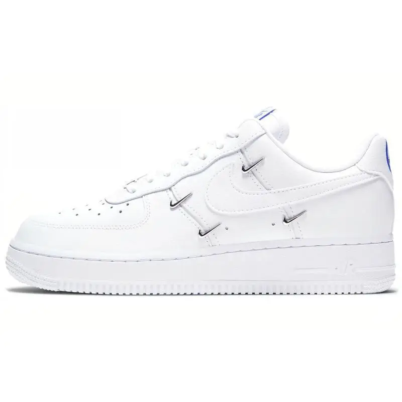 Sneakers da donna Nike Air Force 1 07 Lx Sisterhood Bianco Argento Metallizzato CT1990-100 42