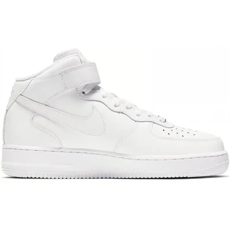 Nike Sneakers da donna Air Force 1 07 Mid Triple bianco miniatura 5