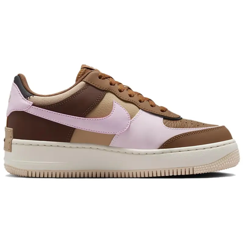 Sneakers da donna Nike Air Force 1 Low Shadow Light British Tan Pink Foam DZ1847-200 44 miniatura 2