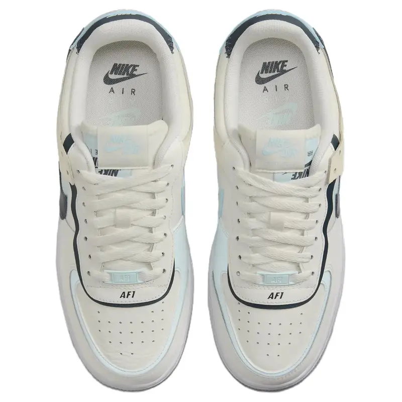 Sneakers da donna Nike Air Force 1 Low Shadow Sail Glacier Blue DZ1847-107 36 5 miniatura 5