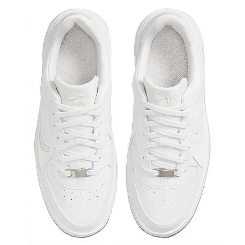 Sneakers da Donna Nike Air Force 1 PLT AF ORM Triple White DJ9946-100 42 5 miniatura 2