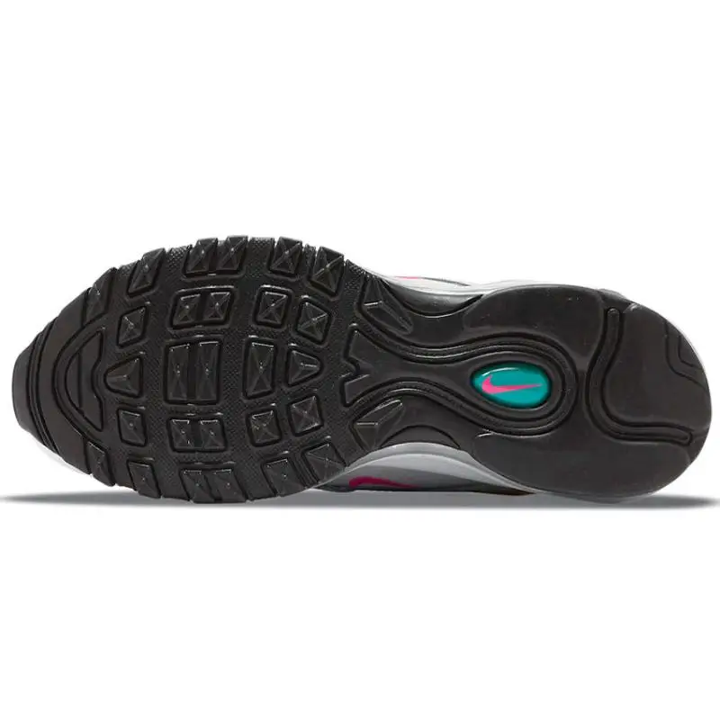Sneakers da Donna Nike Air Max 97 Bianco Rosa Verde Turbo Scarpe Casual DC5223-100 39 miniatura 5