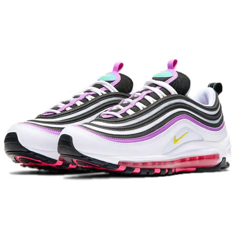 Sneakers da Donna Nike Air Max 97 Bright Violet Scarpe Casual 921733-106 35 5 miniatura 3