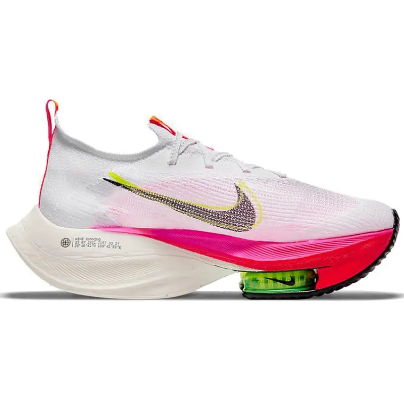Sneakers da Donna Nike Air Zoom Alphafly NEXT% Flyknit 'Rawdacious' Casual DJ5456-100 36 miniatura 2