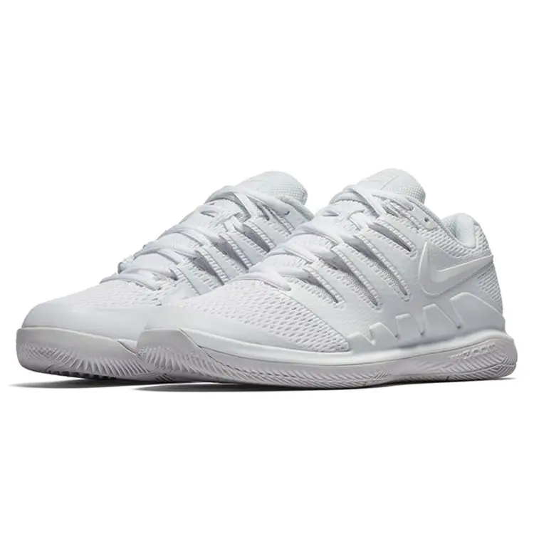 Sneakers da donna Nike Air Zoom Vapor X HC Triple White Grigio chiaro AA8027-101 38 5 miniatura 5