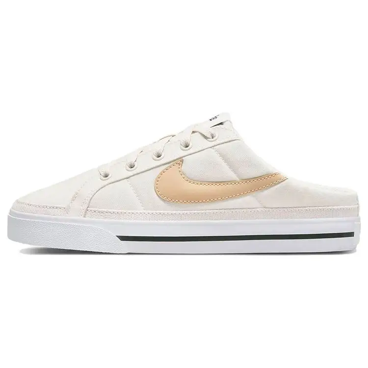 Sneakers da Donna Nike Court Legacy Mule Phantom Bianco Onice Crema Nero DB3970-002 36 5