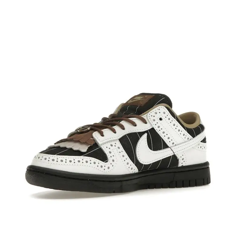 Sneakers da donna Nike Dunk Low LX Brogue Nero Summit-White Cacao-Wow FV3642-010 44 5 miniatura 5