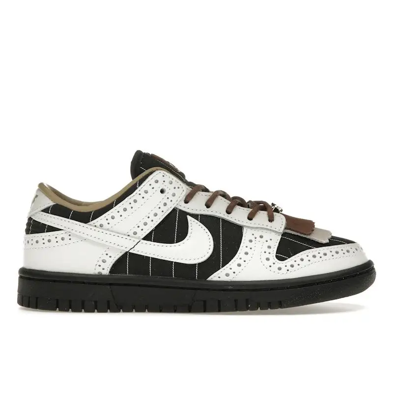 Sneakers da donna Nike Dunk Low LX Brogue Nero Summit-White Cacao-Wow FV3642-010 44 5