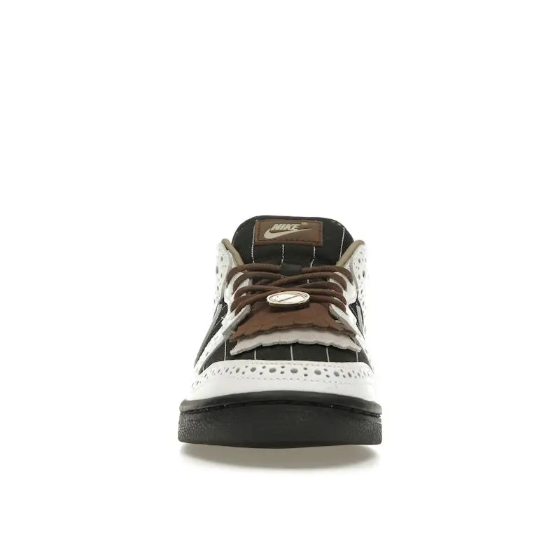 Sneakers da donna Nike Dunk Low LX Brogue Nero Summit-White Cacao-Wow FV3642-010 45 miniatura 4