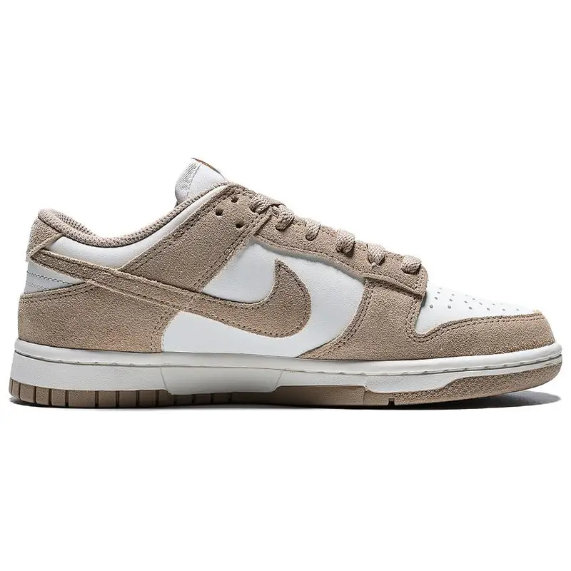 Sneakers da Donna Nike Dunk Low Sail White Oro Metallizzato Tan Lino IO4244101 42 miniatura 4