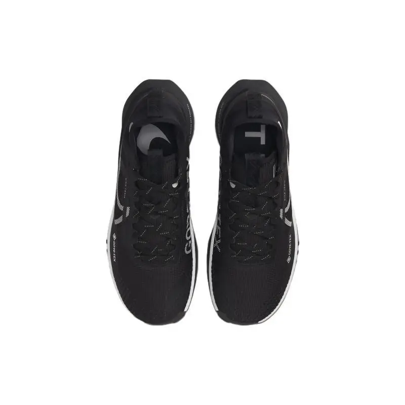Sneakers da donna Nike React Pegasus Trail 4 Gore Tex Nere Grigio Lupo DJ7929-001 43 miniatura 2