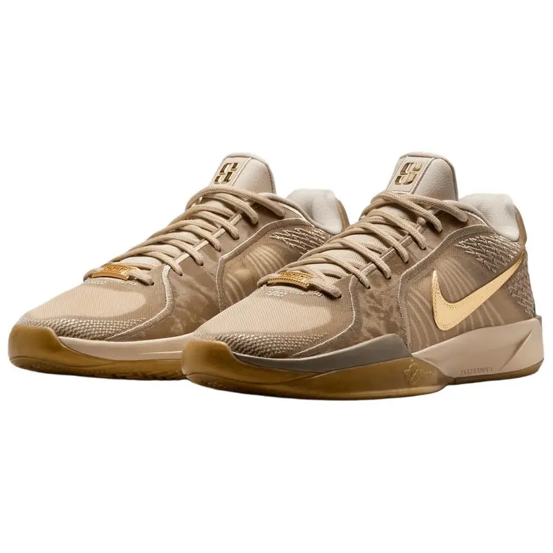Sneakers da donna Nike Sabrina 2 EP Stronger Than Gold Tan Rattan Oro Metallizzato HF1798-200 35.5 miniatura 2