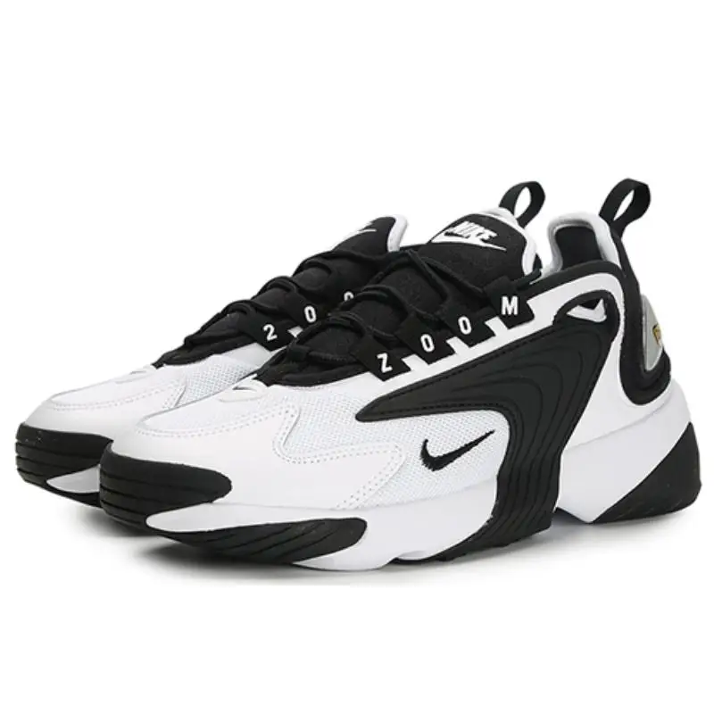 Sneakers da donna Nike Zoom 2K Bianco Nero casual AO0354-100 39 miniatura 5