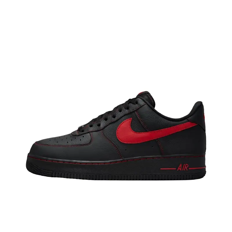 Sneakers da uomo Nike Air Force 1 07 LV8 Bred Nero Rosso Universitario HQ2037-005 46