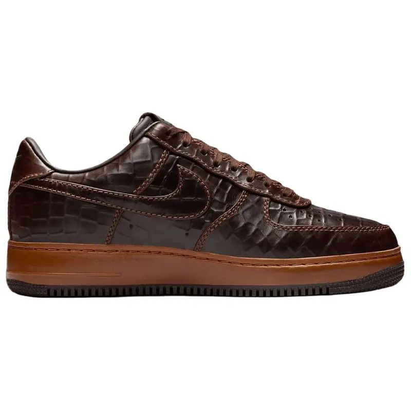 Sneakers da uomo Nike Air Force 1 Low Fauna Brown Croc Underbrush II7090-222 42.5 miniatura 2