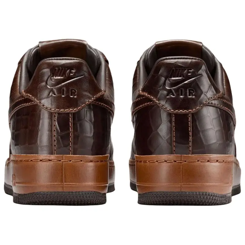 Sneakers da uomo Nike Air Force 1 Low Fauna Brown Croc Underbrush II7090-222 42.5 miniatura 4