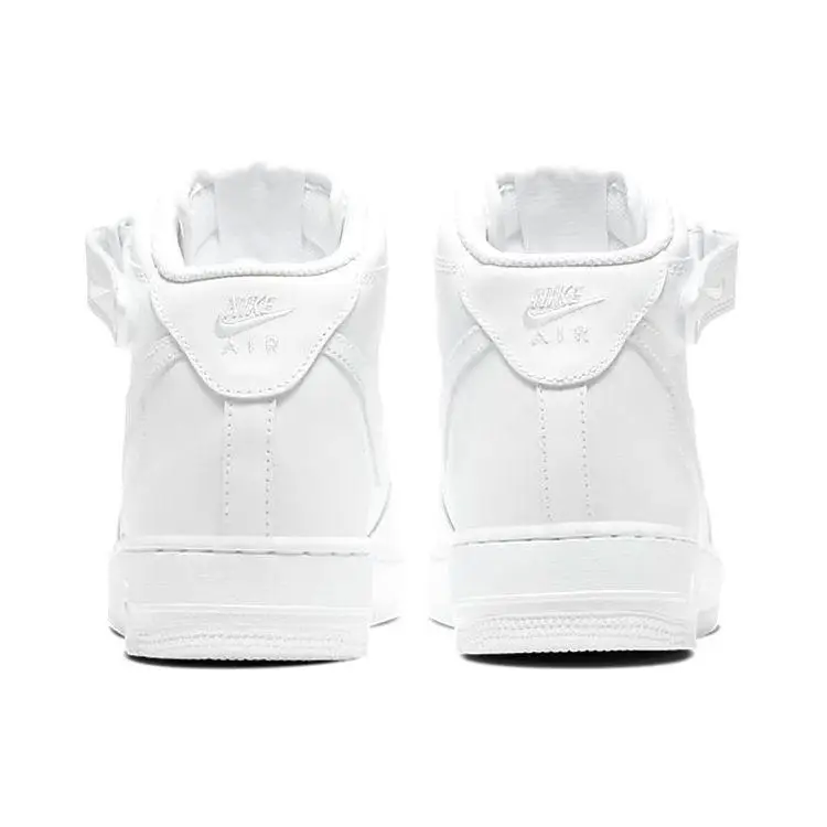 Nike Sneakers Uomo Air Force 1 Mid 07 Bianche miniatura 5