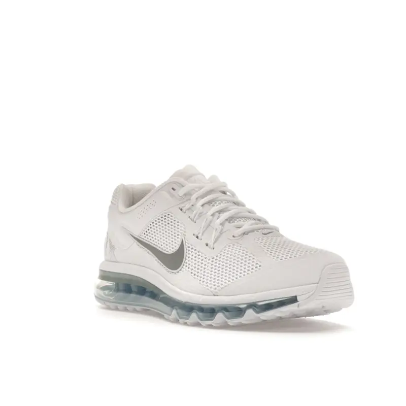 Sneakers da uomo Nike Air Max 2013 Bianco Argento Metallizzato Nero HF4884-100 38 5 miniatura 4