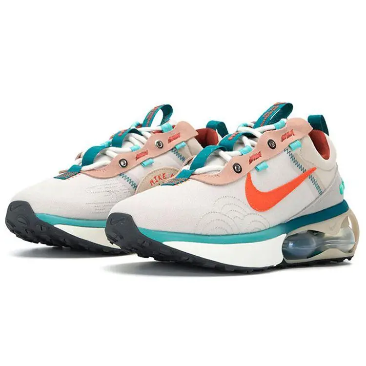 Sneakers da uomo Nike Air Max 2021 Marrone legno chiaro Arancione rush DQ4974-181 45 miniatura 4