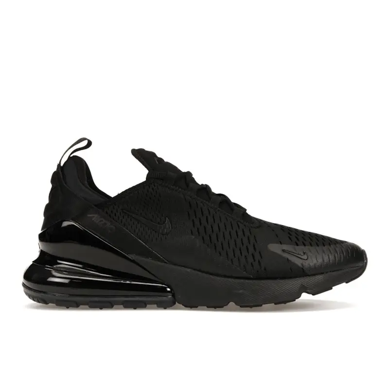 Sneakers da Uomo Nike Air Max 270 Triple Black Nero-Nero AH8050-005 44