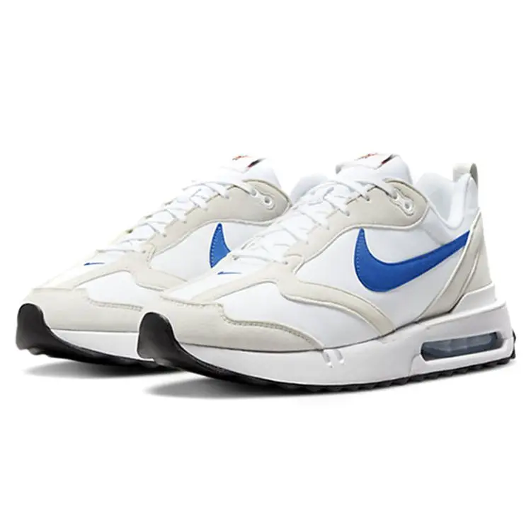 Sneakers da uomo Nike Air Max Dawn Bianco Game Royal Osso Chiaro Nero DJ3624-100 45 miniatura 4