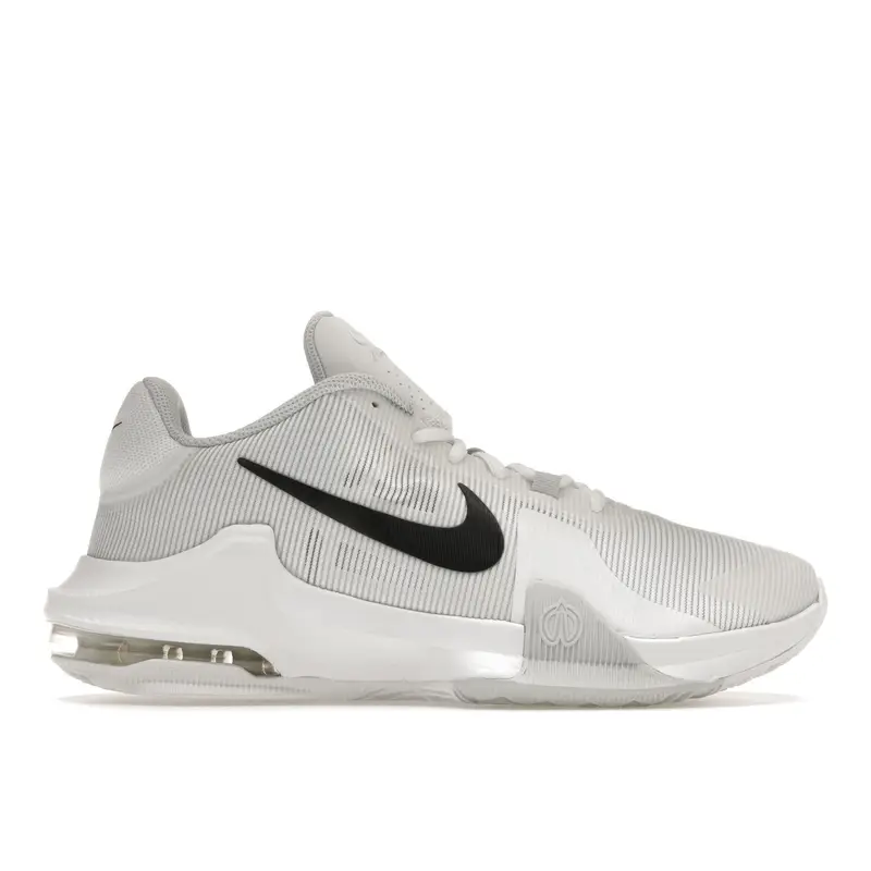 Sneakers da uomo Nike Air Max Impact 4 Bianche Nere Platino Puro DM1124-100 44
