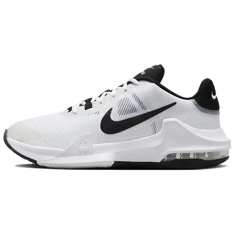 Sneakers da uomo Nike Air Max Impact 4 Bianco Nero DM1124-103