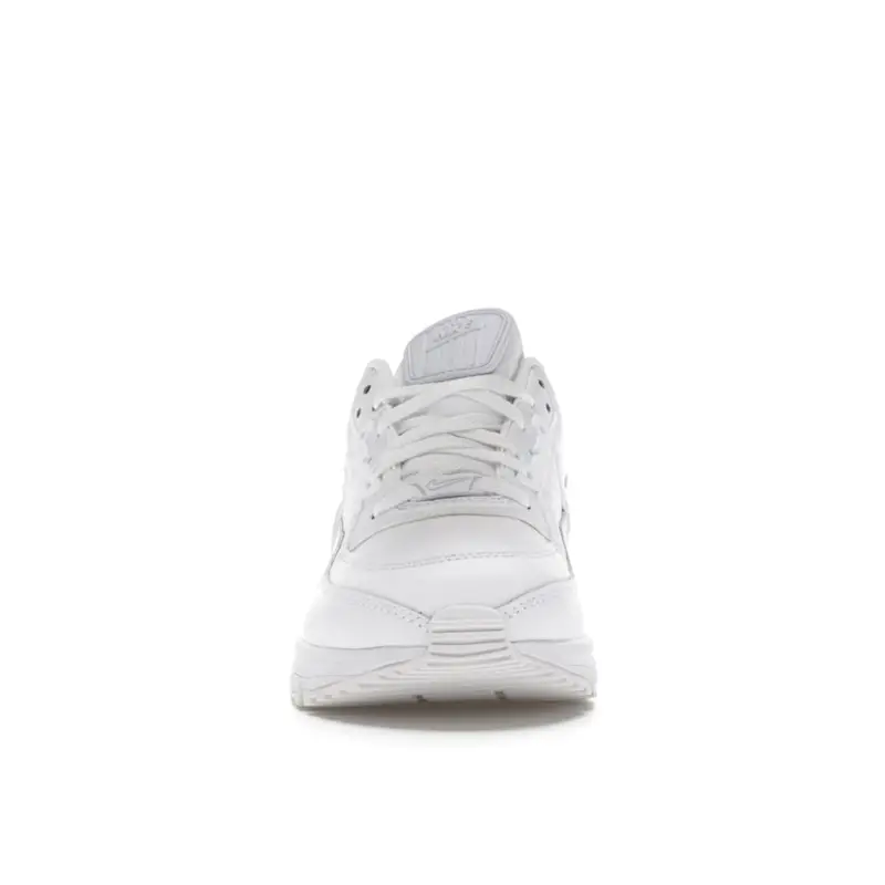 Sneakers da uomo Nike Air Max LTD 3 Triple White Bianco-Bianco 687977-111 42 miniatura 4