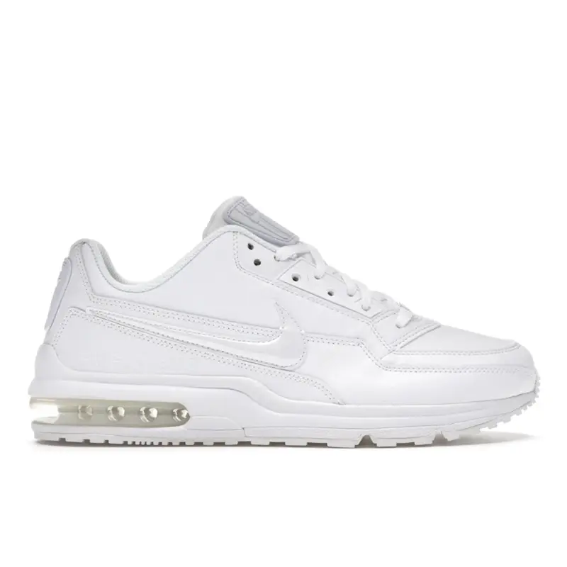Sneakers da uomo Nike Air Max LTD 3 Triple White Bianco-Bianco 687977-111 42