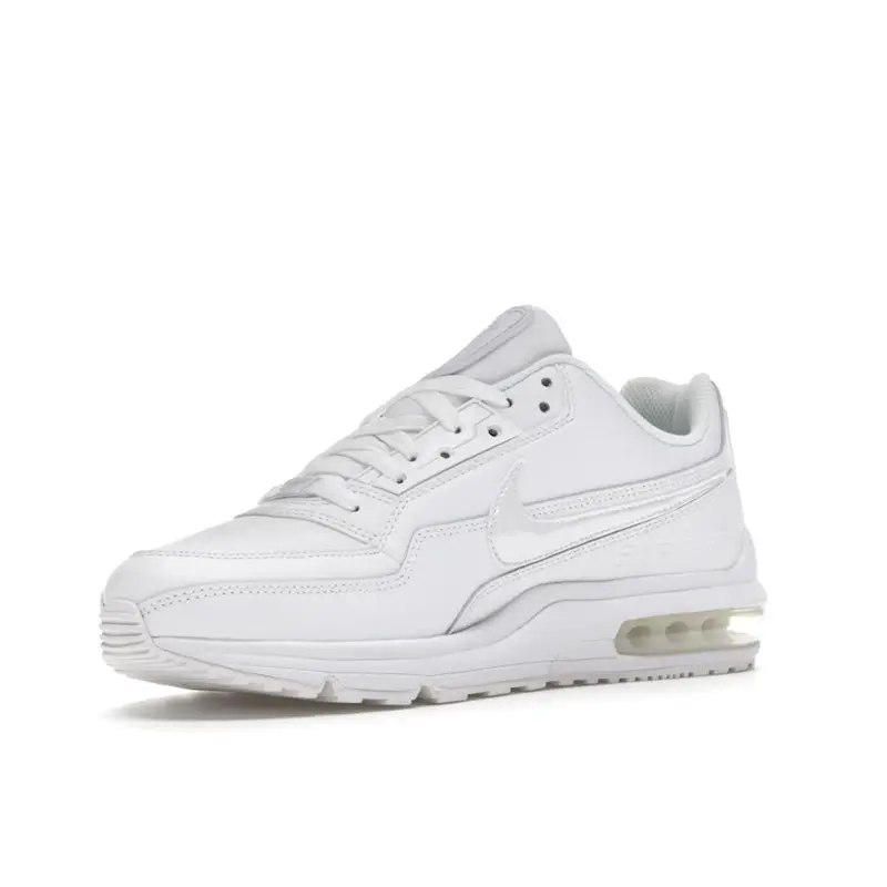 Sneakers da uomo Nike Air Max LTD 3 Triple White Bianco-Bianco 687977-111 43 miniatura 2