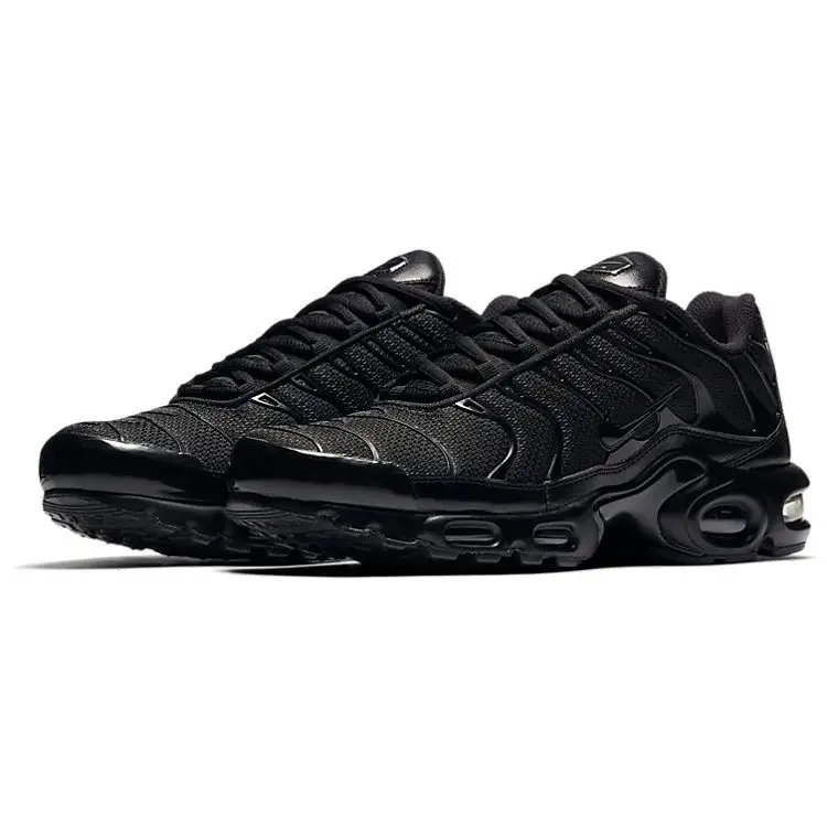 Sneakers da uomo Nike Air Max Plus Triple Black Nero-Nero 604133-050 39 miniatura 3