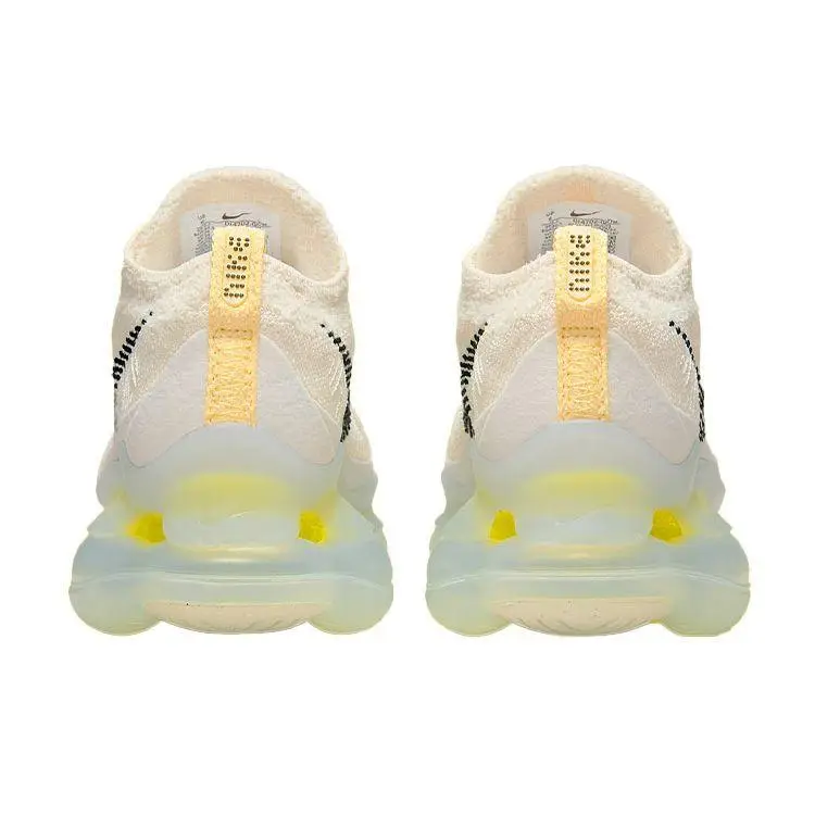 Nike Sneakers Uomo Air Max Scorpion Flyknit Lemon Wash Crema Fantasma miniatura 5